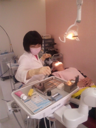 矯正治療中